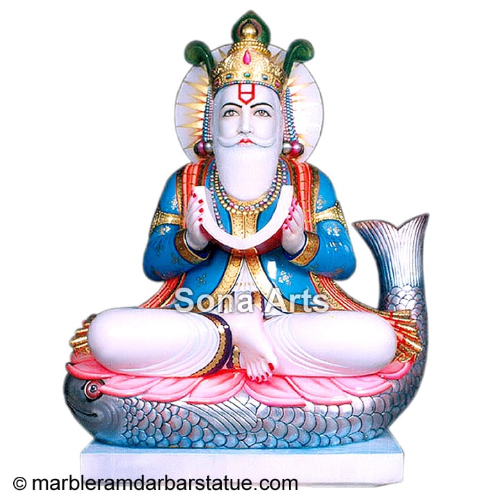 Marble Statue Jhulelal