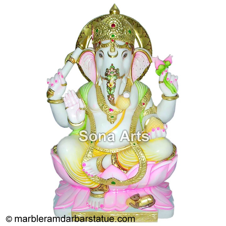 Classic Ganesha Statue made of Marble