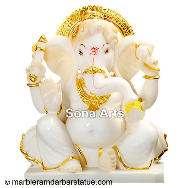 Marble Ganesha Moorti