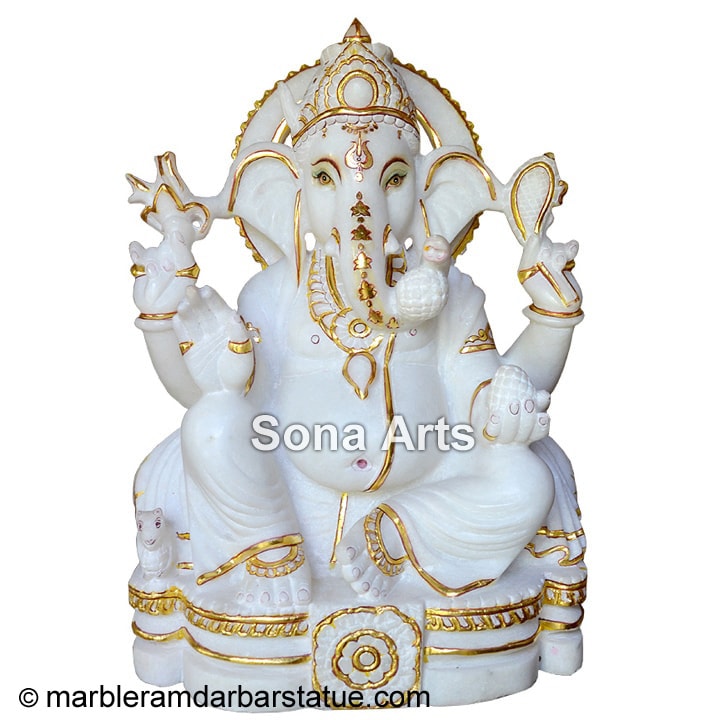 Marble Ganesha Statue