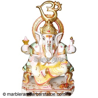 Marble Idol of Lord Ganesha