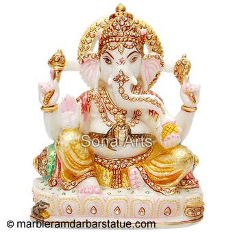 Lord Ganesh Murti from Marble