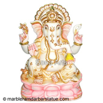 Marble Lord Ganesha Statue