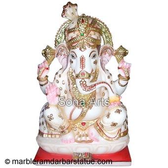 Marble Ganesha Statue