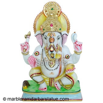 Marble Ganesh Ji Statue