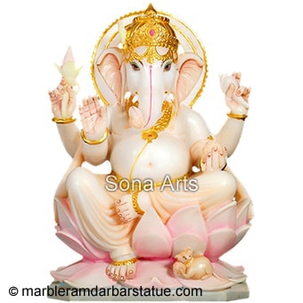 Ganesh Marble Moorti