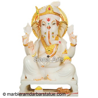 Marble Ganesh Moorti