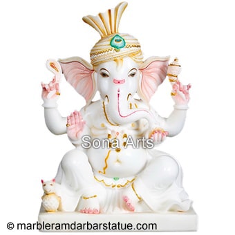 Ganpati Marble God Idols