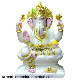 Marble Ganesha Statue