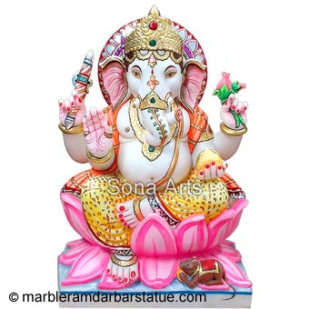 Marble Ganesha Statue