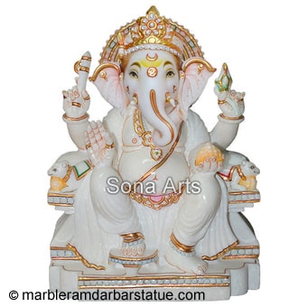 Marble Ganesh Statue