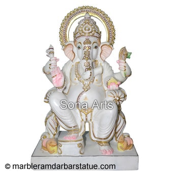 Lord Ganesha Stone Statue