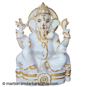 Marble Ganesha Statue